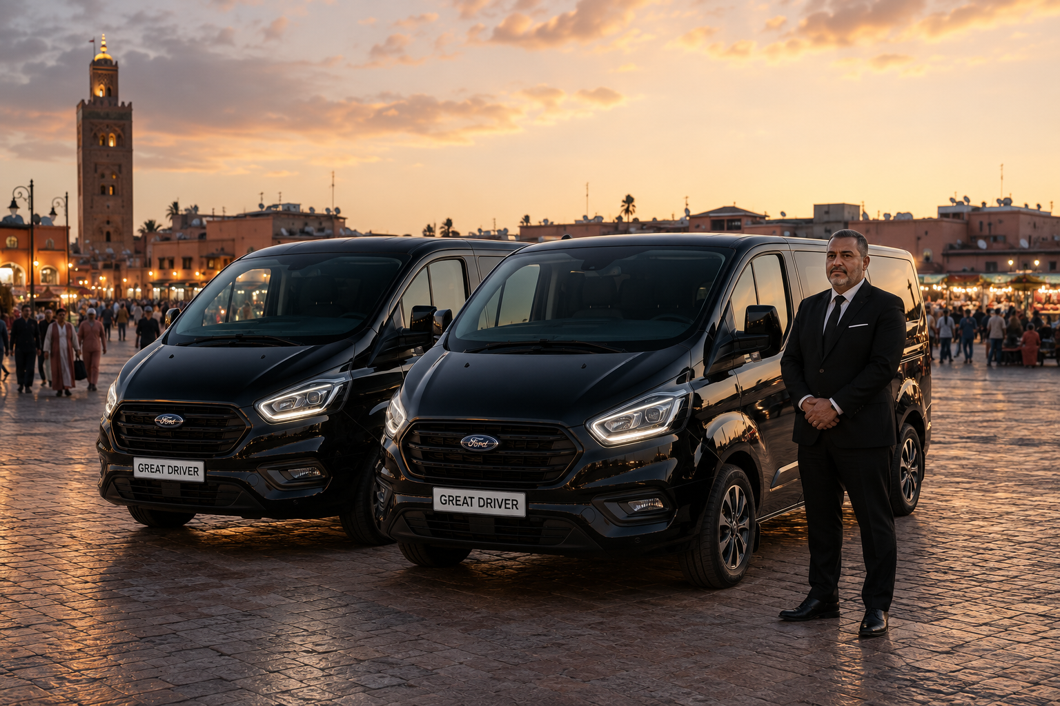 GREAT DRIVER - Véhicule premium avec chauffeur au Maroc